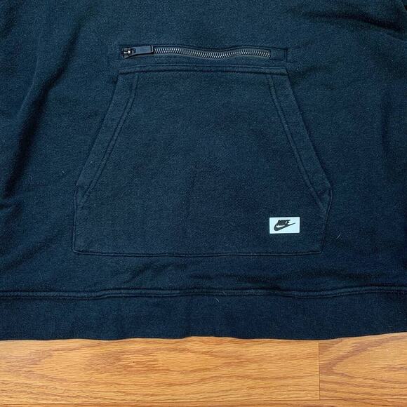 Nike Sportswear Modern Funnel Neck Black Sweatshirt Womens Sz S - Picture 3 of 11